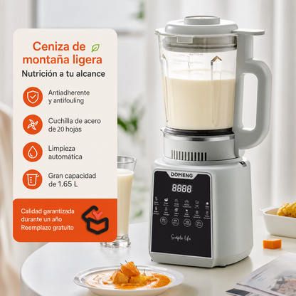 Licuadora Caliente Inteligente con Cocción y Autolimpieza – Smoothies, Leches Vegetales y Sopas