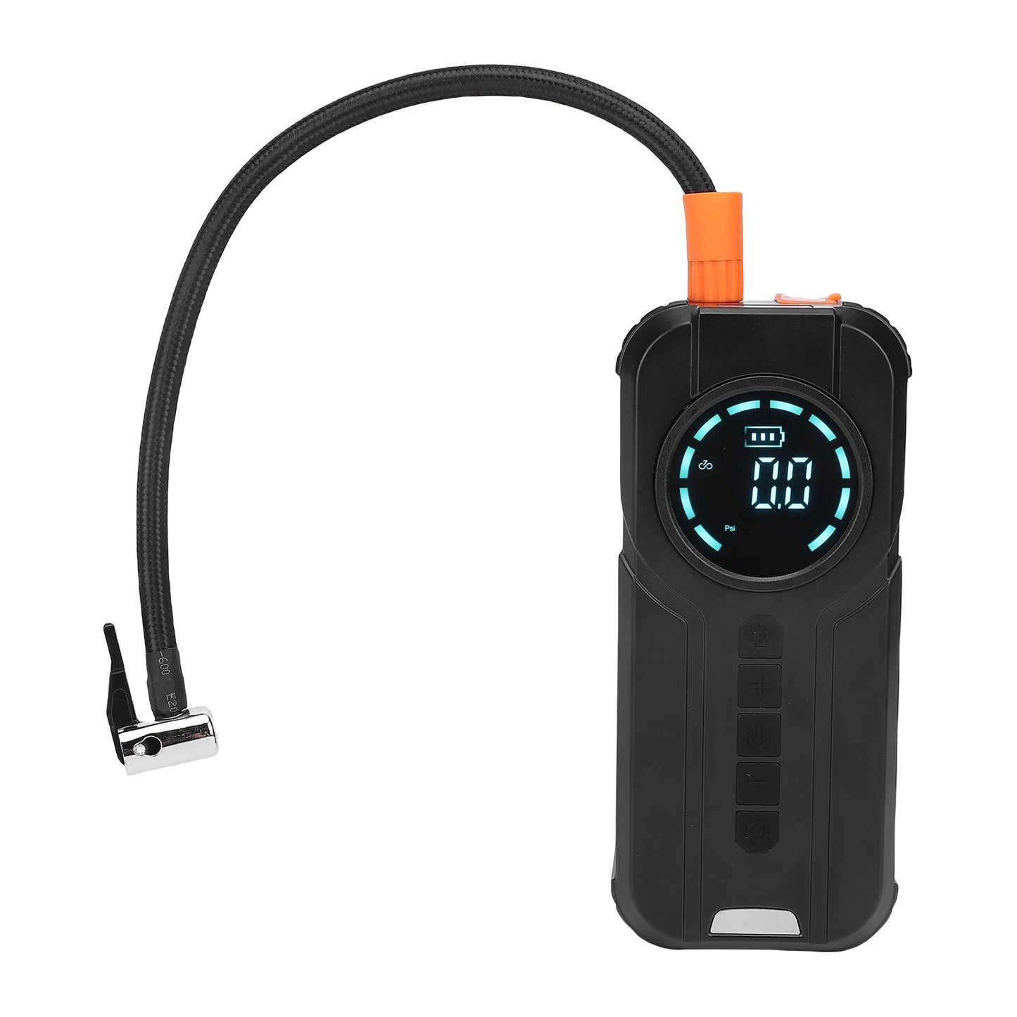 Partidor de Batería Portátil 4 en 1 – Compresor de Aire, Inflador de Neumáticos, Power Bank 10000mAh y Luz de Emergencia