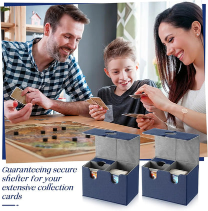 Caja Organizadora para Mazos de Cartas (Deck Box) – Cierre Magnético y Bandeja para Dados