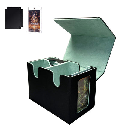 Caja Organizadora para Mazos de Cartas (Deck Box) – Cierre Magnético y Bandeja para Dados