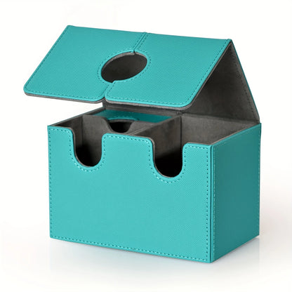 Caja Organizadora para Mazos de Cartas (Deck Box) – Cierre Magnético y Bandeja para Dados