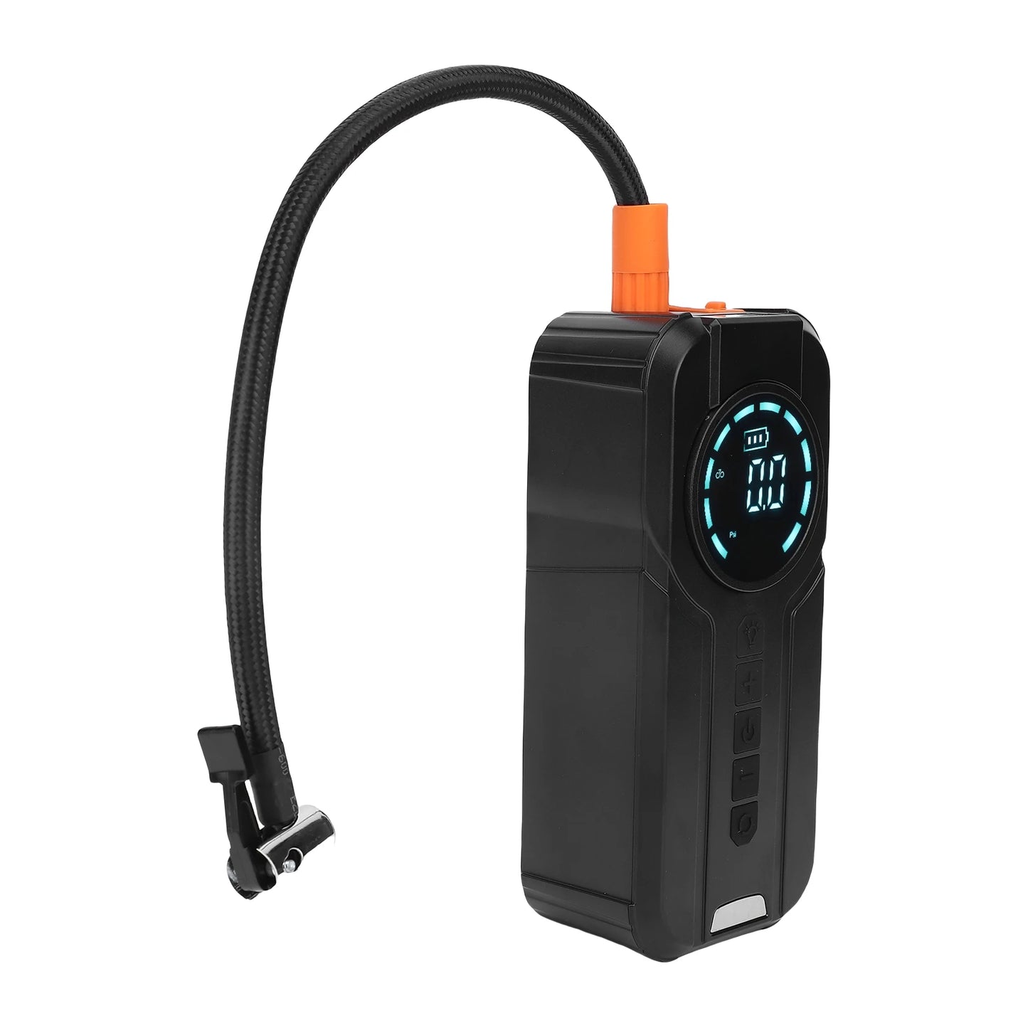 Partidor de Batería Portátil 4 en 1 – Compresor de Aire, Inflador de Neumáticos, Power Bank 10000mAh y Luz de Emergencia