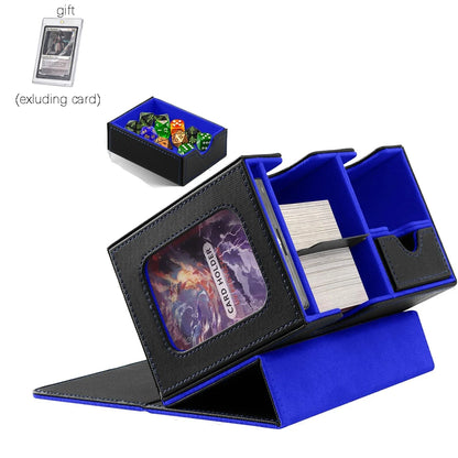 Caja Organizadora para Mazos de Cartas (Deck Box) – Cierre Magnético y Bandeja para Dados
