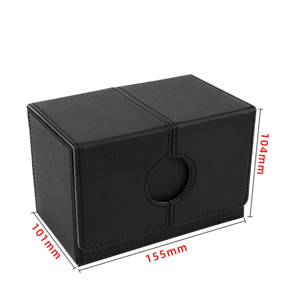 Caja Organizadora para Mazos de Cartas (Deck Box) – Cierre Magnético y Bandeja para Dados
