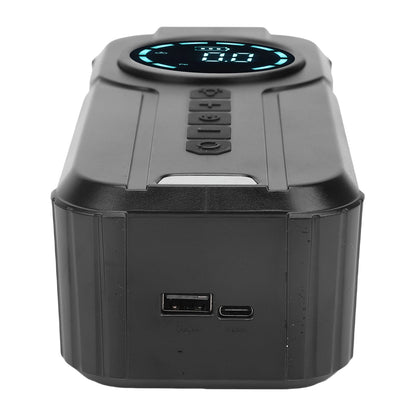 Partidor de Batería Portátil 4 en 1 – Compresor de Aire, Inflador de Neumáticos, Power Bank 10000mAh y Luz de Emergencia