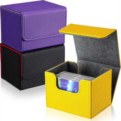 Caja Organizadora para Mazos de Cartas (Deck Box) – Cierre Magnético y Bandeja para Dados